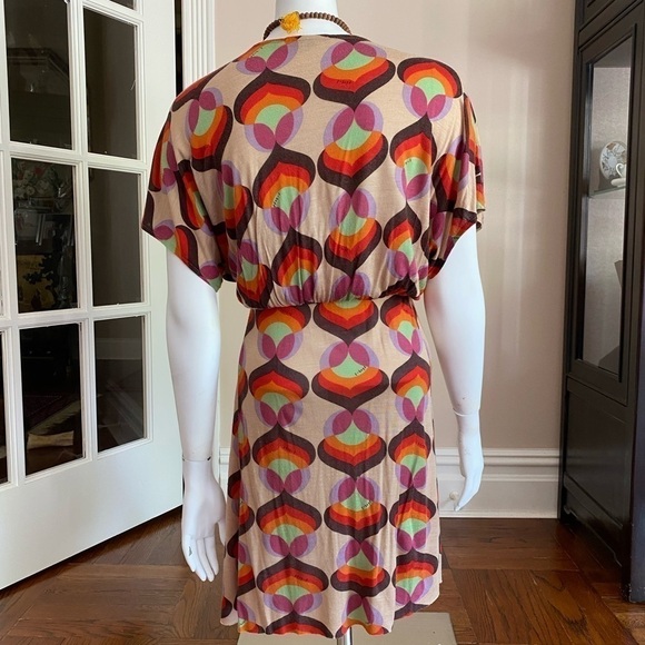 T-bags Los Angeles Deep V Tunic/Dress - Picture 4 of 4